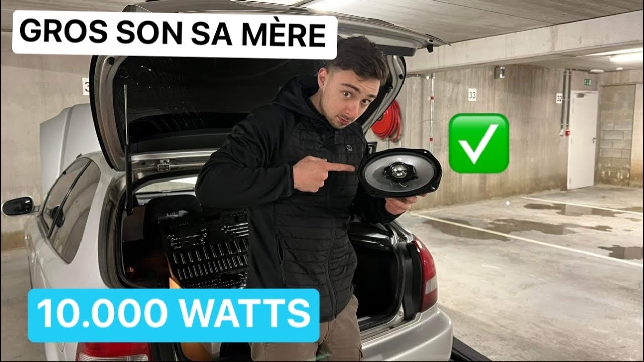 J&rsquo;am&eacute;liore l&rsquo;AUDIO de ma civic! &Ccedil;a crie 😱 ( +10.000WATTS )