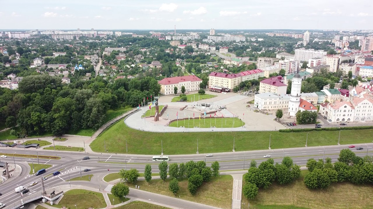 Немножко Могилева. Могилев с высоты птичьего полета.