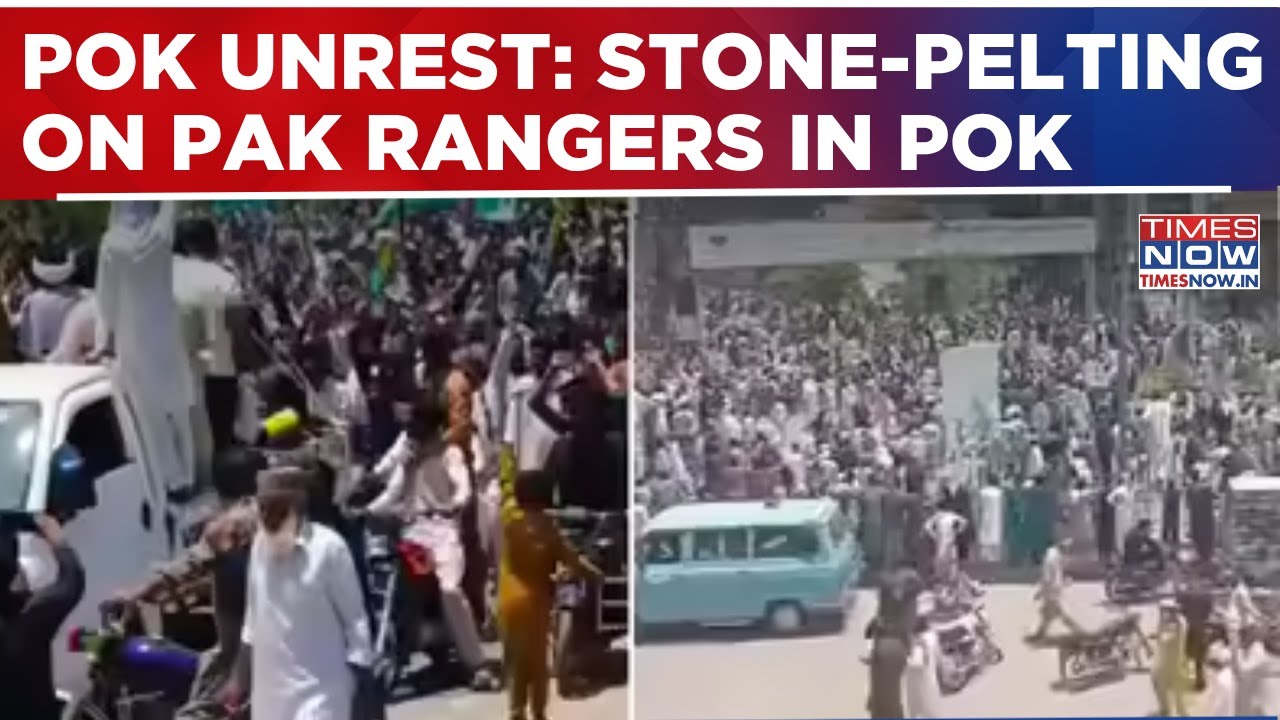 PoK Unrest Escalates: Stone-Pelting On Pak Rangers, UK Lawmaker Raises Human Rights Concerns
