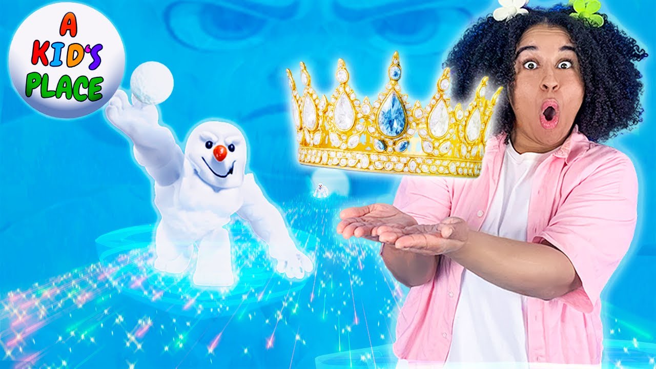 Out Run the Ice Queen Adventure | Brain break for kids | A kids Place Dance Song for kids 
