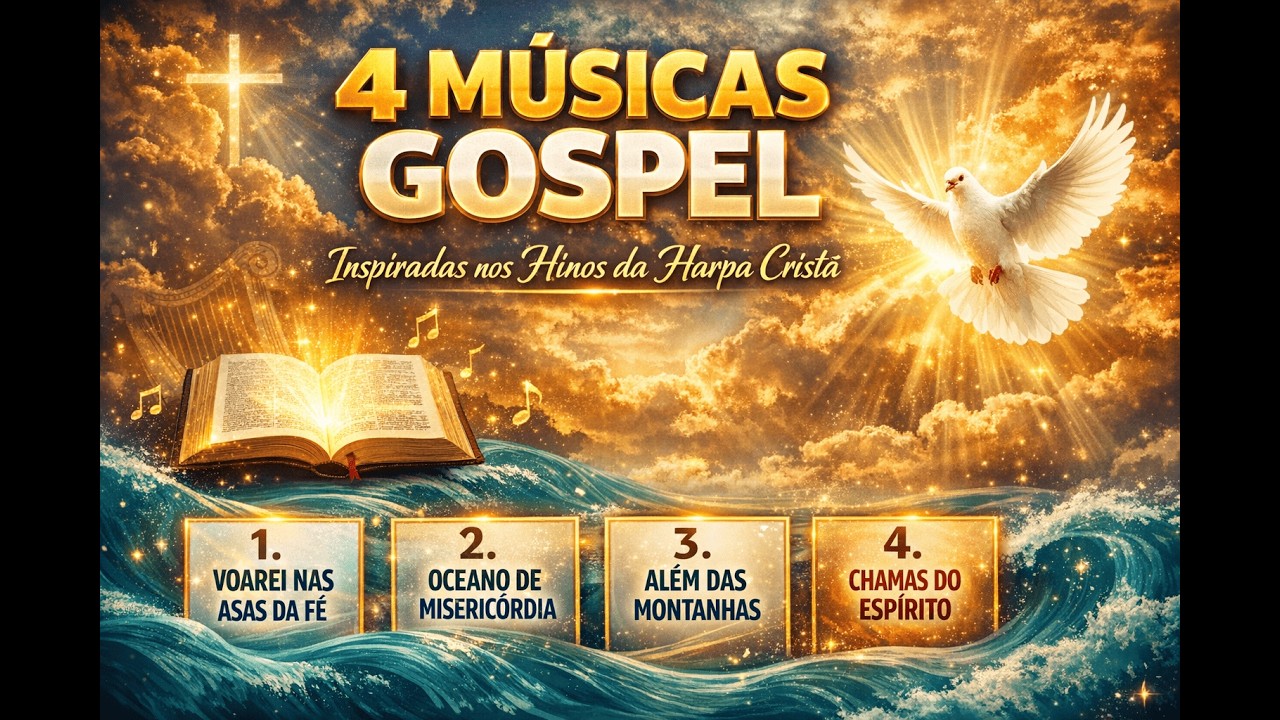 🙏Hinos da Harpa Cristã – 30 Minutos de Louvores Clássicos e Adoração Profunda | 2026 (Oficial)®️