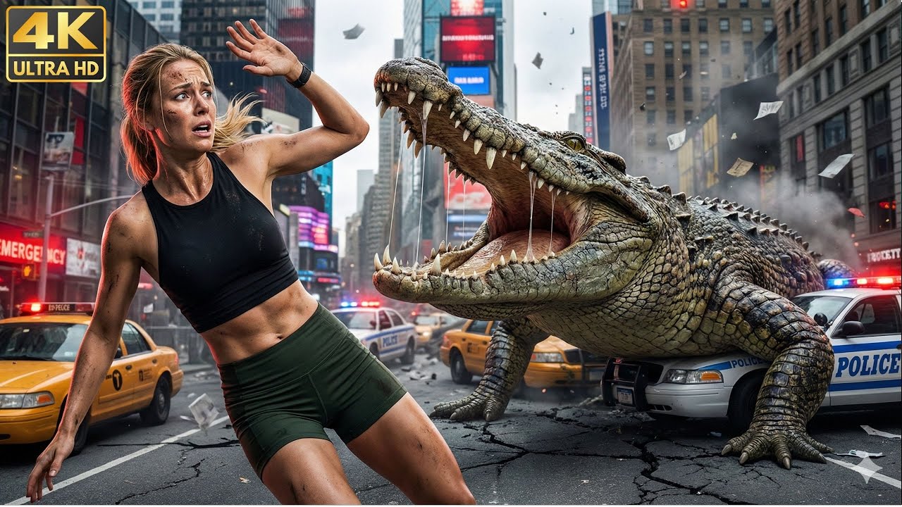 A Giant Crocodile Attacked A Woman — Seconds Later Everything Changed