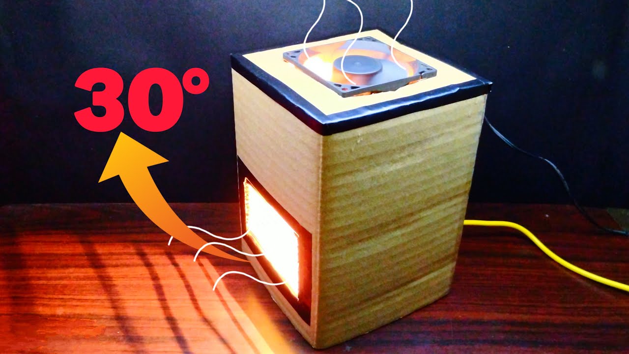 Make a Simple Room Heater With 60w Bulb ||
