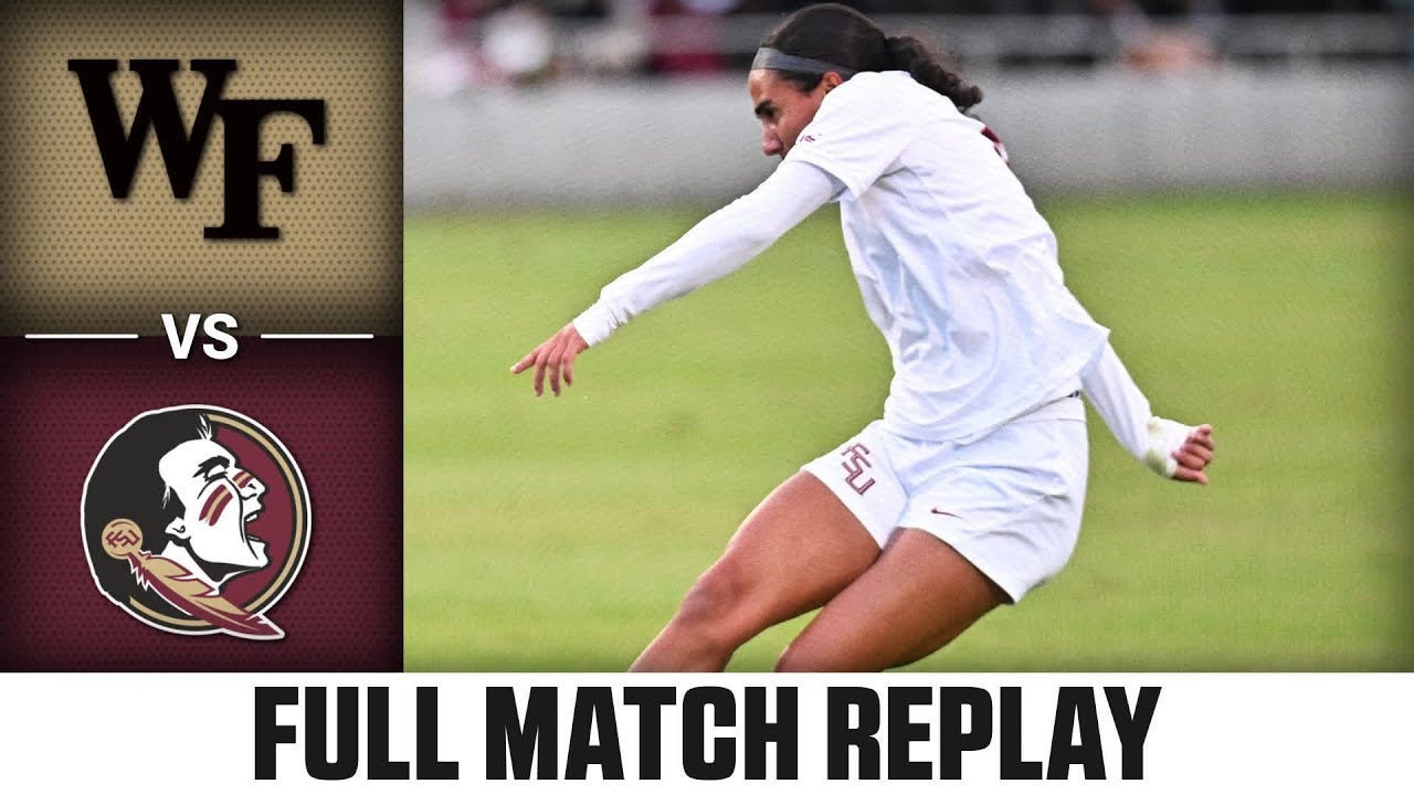 Wake Forest vs. Florida State Full Match Replay | 2025 ACC Women's Soccer