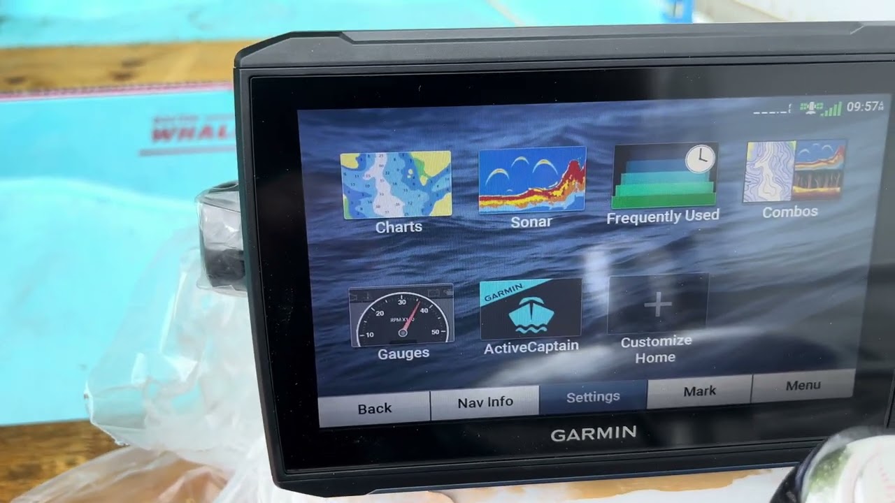Navionics Vision + for Garmin chartplotters,in español