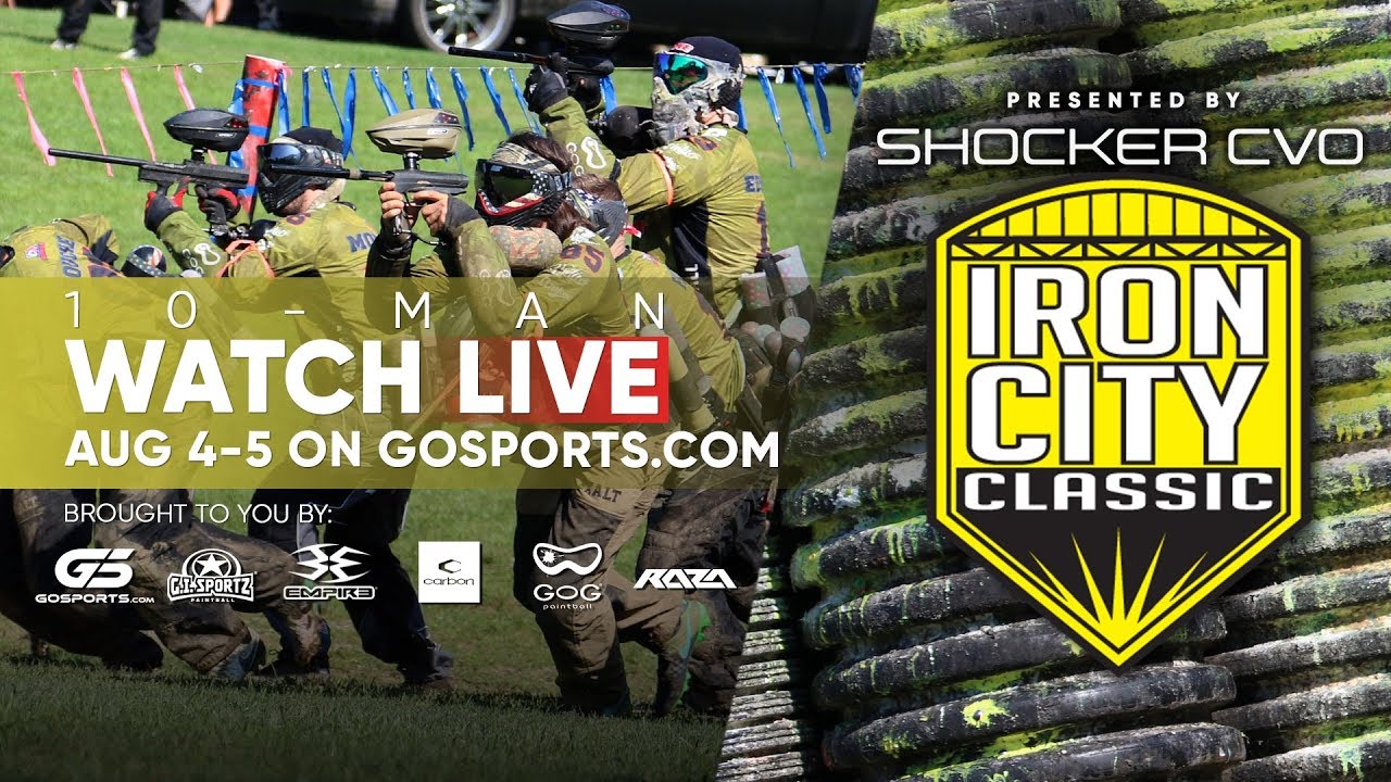 Live Paintball - 10 Man Paintball Iron City Classic