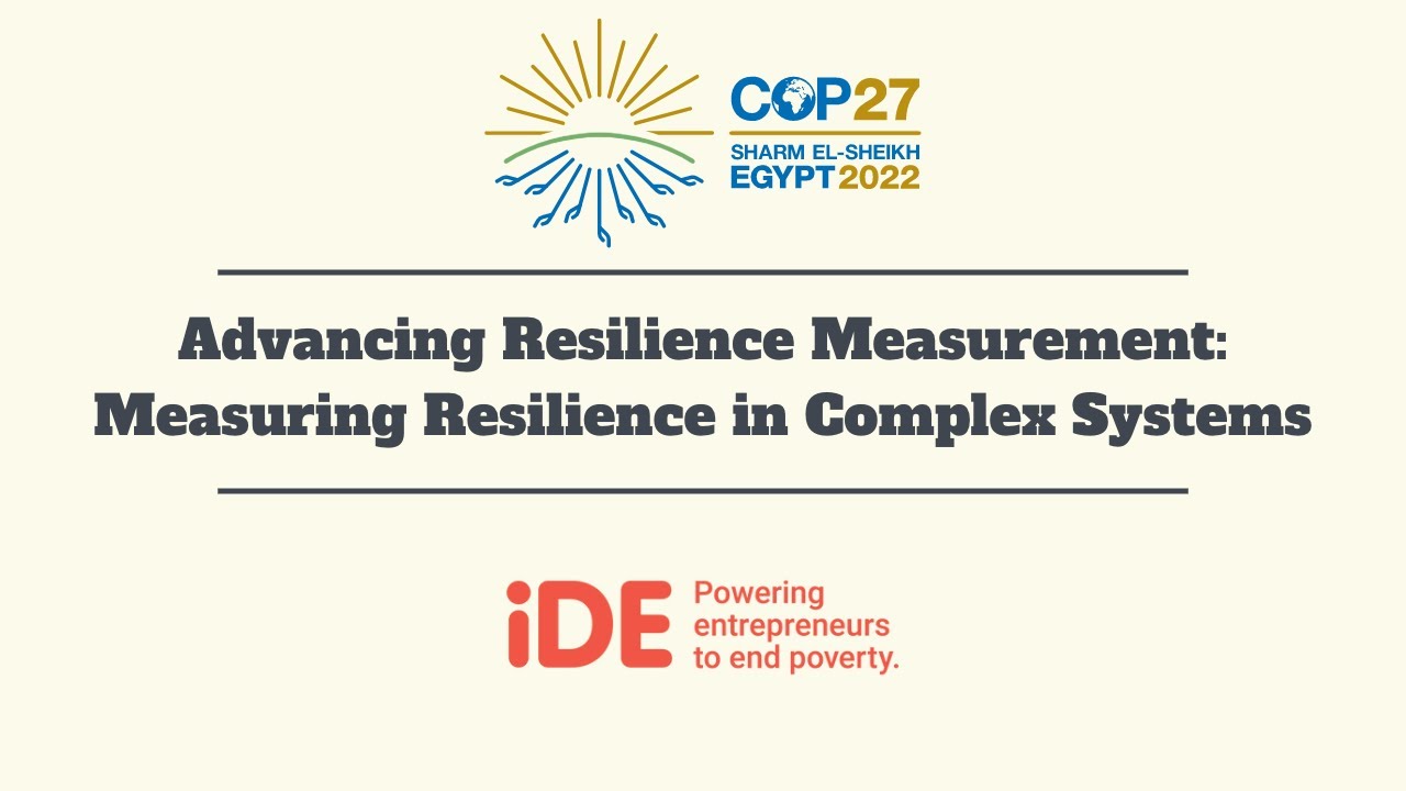 Advancing Resilience Measurement: Measuring Resilience in Complex Systems
