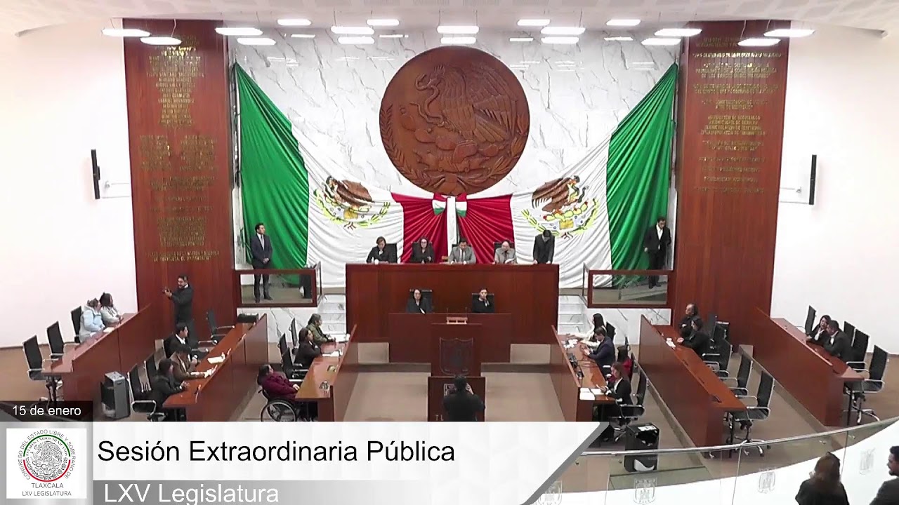 Sesión Extraordinaria Pública, LXV Legislatura, 15 de enero de 2026