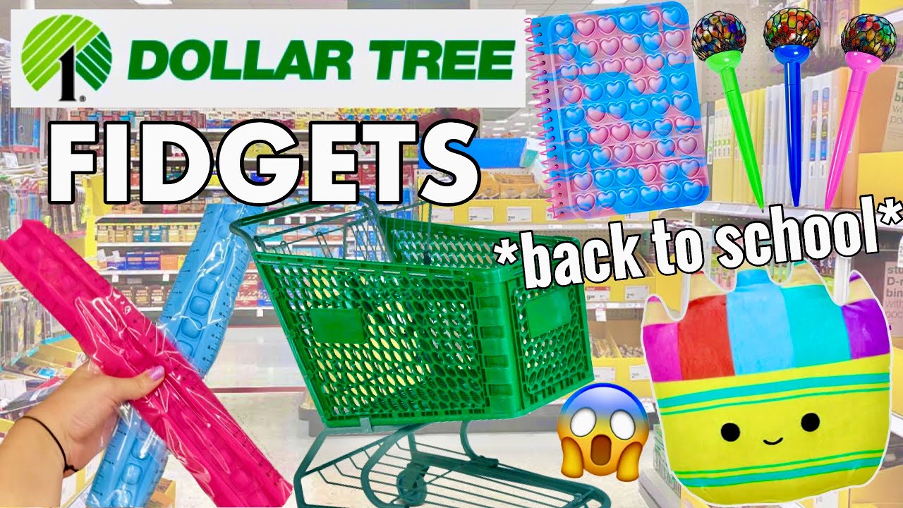 НАЗАД В ШКОЛУ: ШОПИНГ В DOLLAR TREE! 🤑 Редкие игрушки Pop-It и школьные принадлежности за 1 долла...