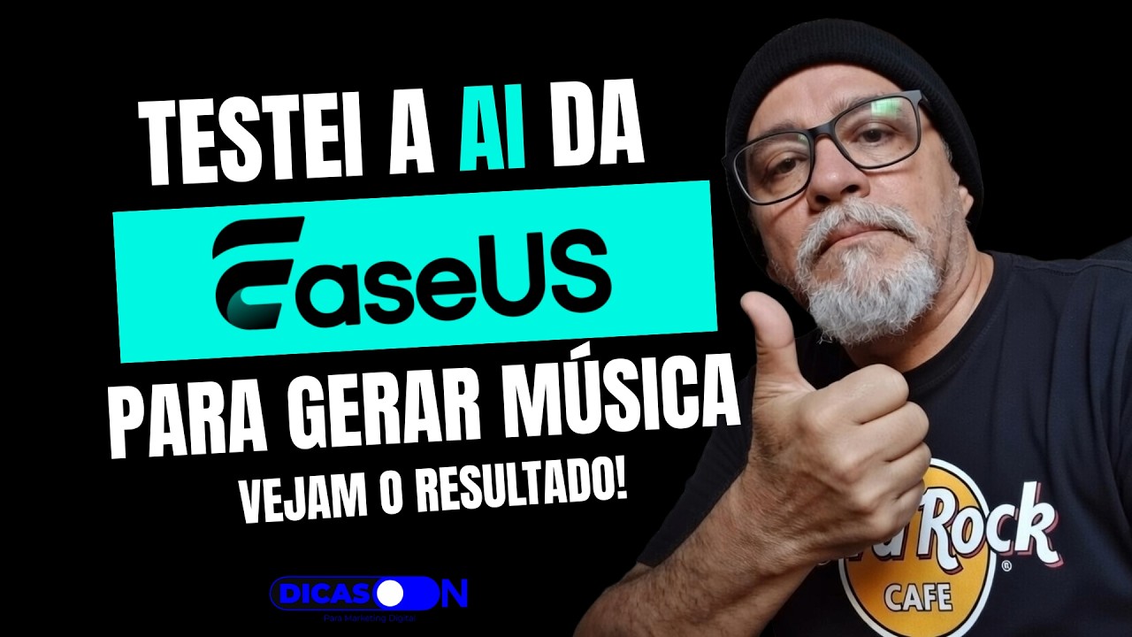 TESTEI A IA DA EASEUS PARA GERAR MÚSICA/// FIQUEI SURPRESO