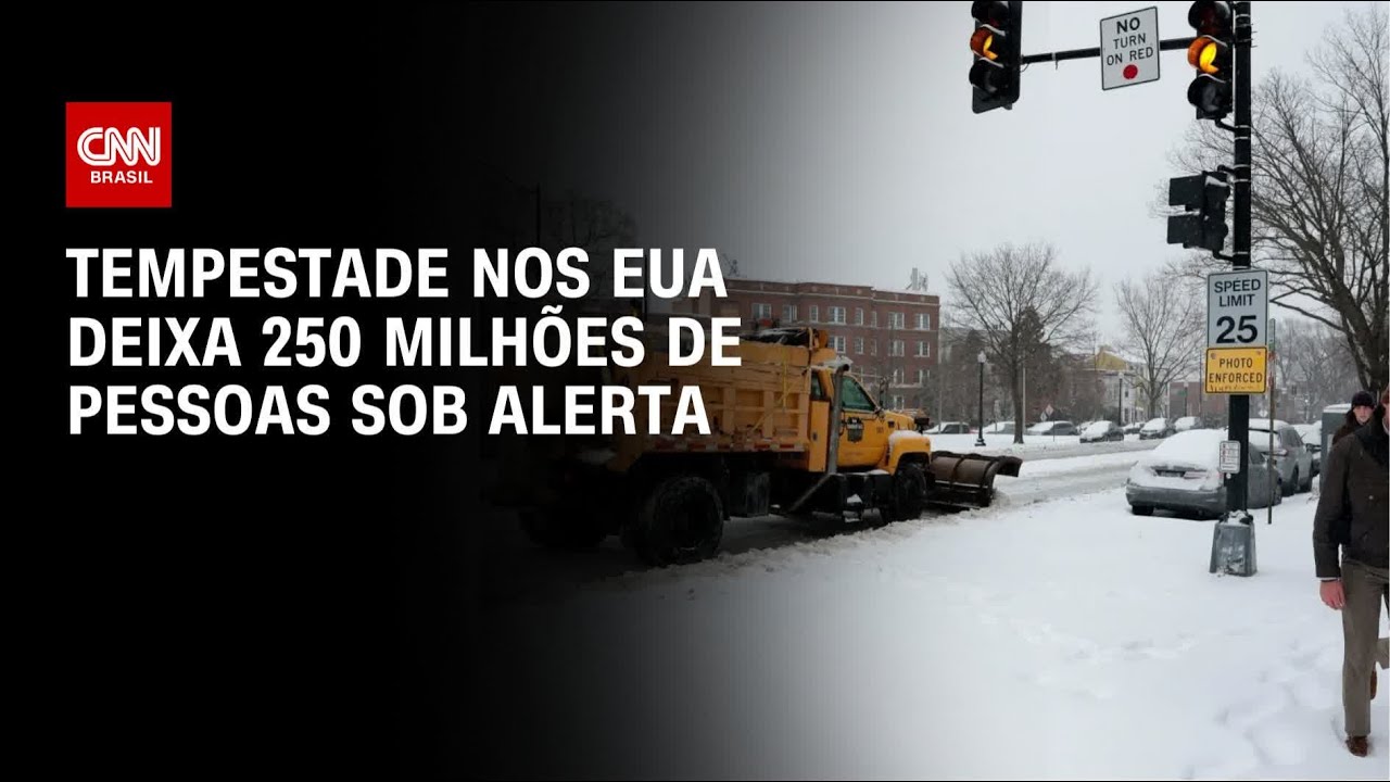 Mais de 250 milhões estão sob alerta de frio extremo nos EUA; 12 morreram | BASTIDORES CNN