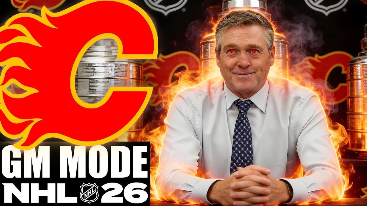 POSTSEASON PUSH - NHL 26 - Calgary Flames - GM Mode Commentary ep 8