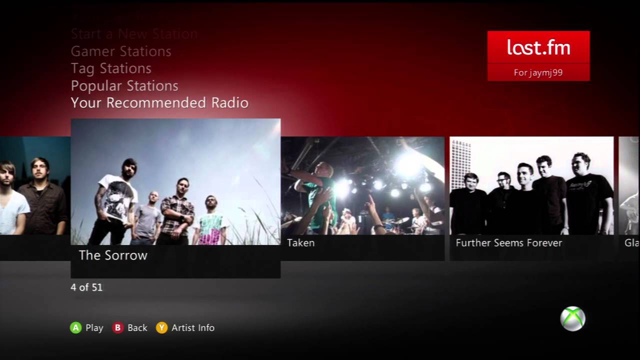Обзор обновления панели управления Xbox Live Metro &mdash; last.fm, Facebook, Twitter, ESPN