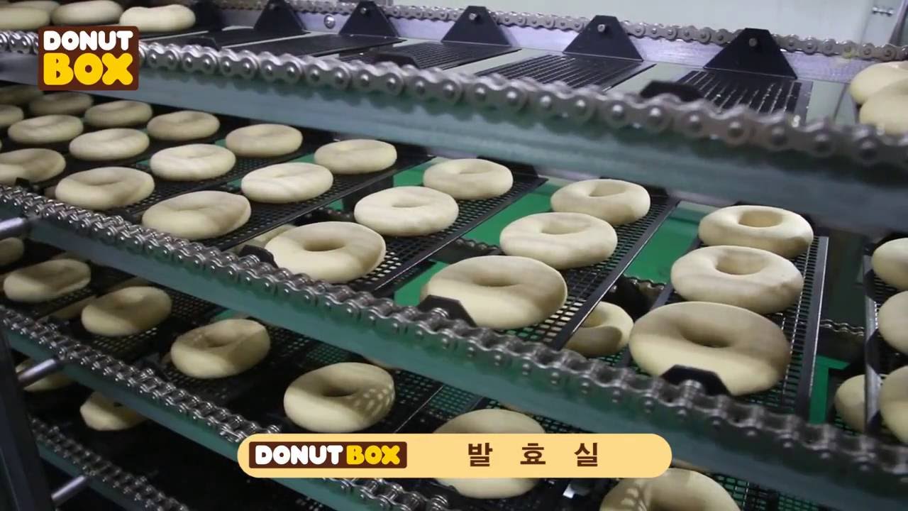 Fully automatic yeast donuts machine(English subtitles available)