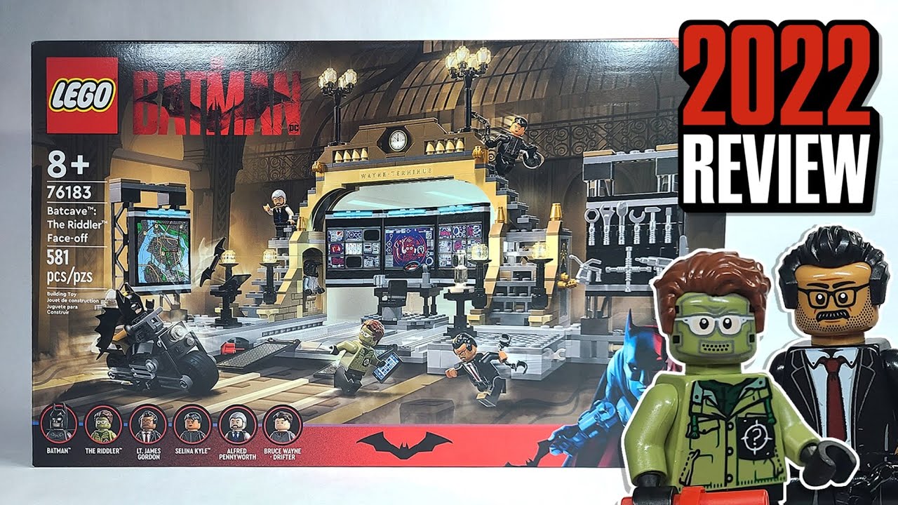 LEGO Batman Batcave: The Riddler Face-Off (76183) - 2022 EARLY Set Review