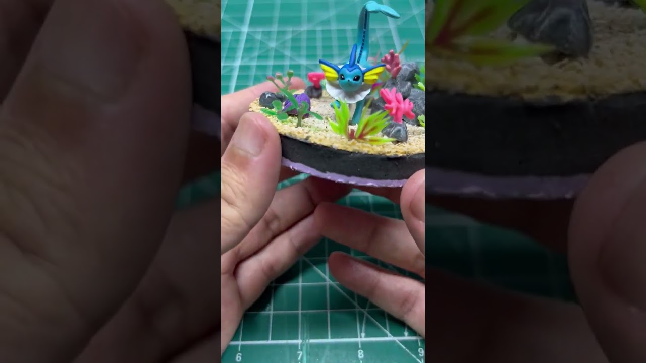Para&iacute;so Pok&eacute;mon com resina Epox&iacute;