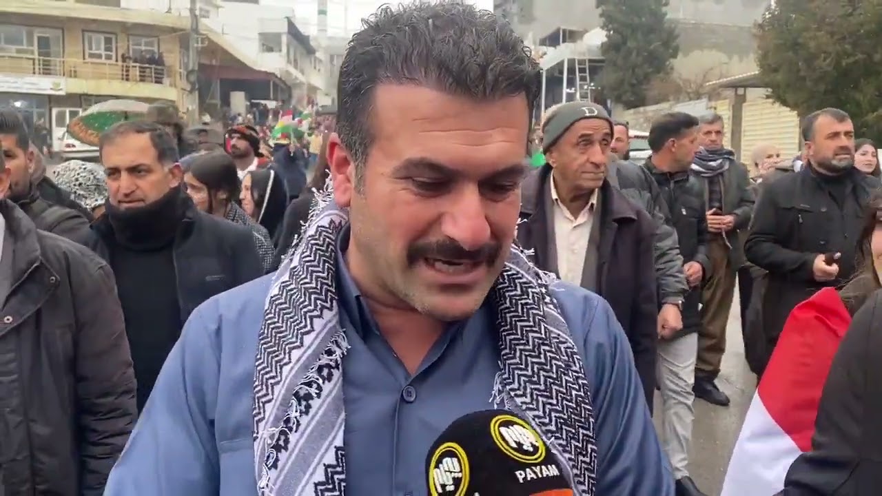 خۆپیشاندانی خەڵکی قەزای ڕواندز بۆ پشگیریی کوردانی ڕۆژاوا بەڕێوەچوو