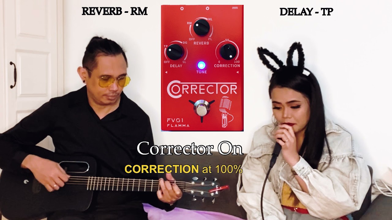 FV01 Vocal Pitch Correction Pedal Official Demo