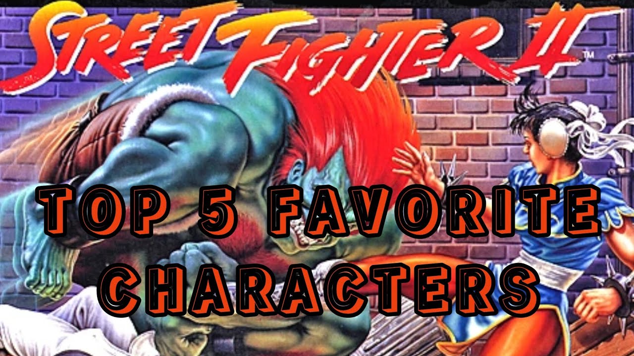 My Top 5 Favorite Street Fighter 2 Characters | @raza_is_retro #snes #streetfighter2 #crtgaming 