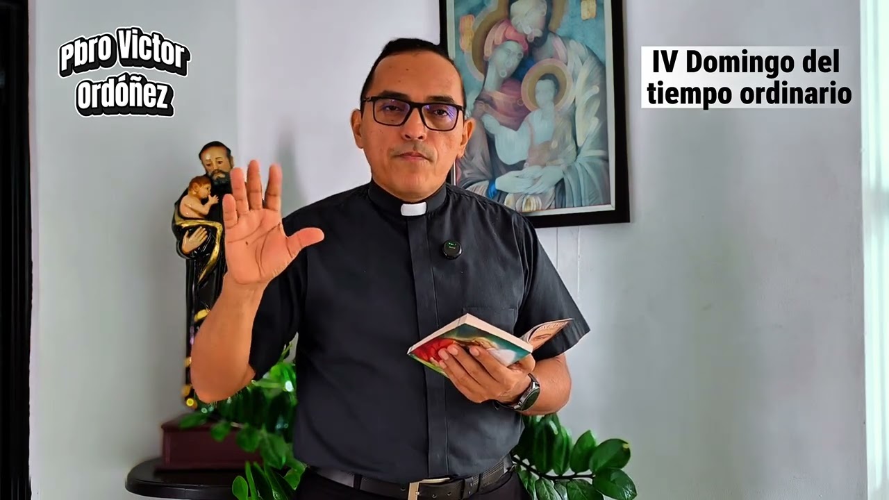 Meditación del Santo Evangelio Domingo 1 de Febrero 2026 Pbro Victor Manuel Ordóñez 