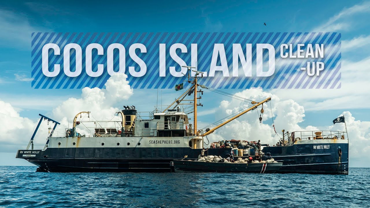 Sea Shepherd's Cocos Islands Clean Up