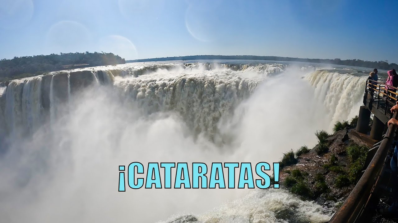 ¡Por fin llegué a las cataratas del Iguazú. Siempre deslumbrantes!