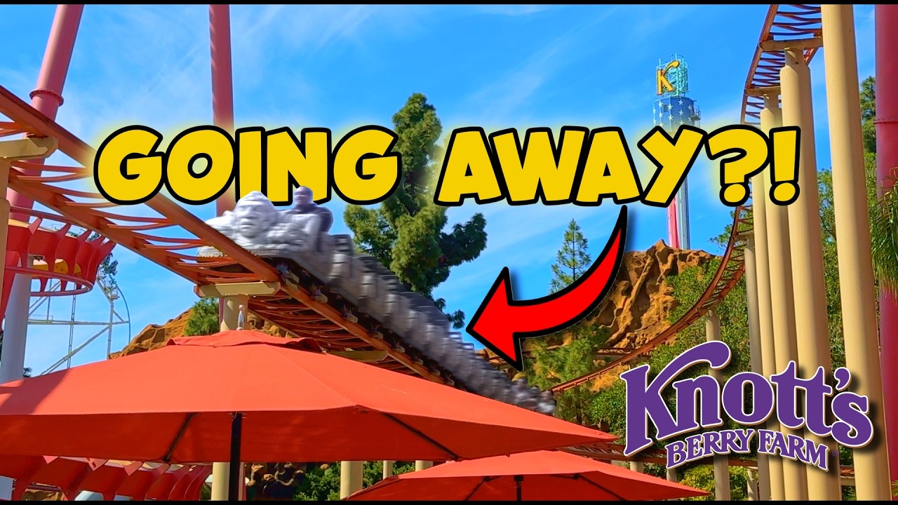 KNOTTS BERRY FARM: A REFRESH for Soak City?! JAGUAR actually going away?!