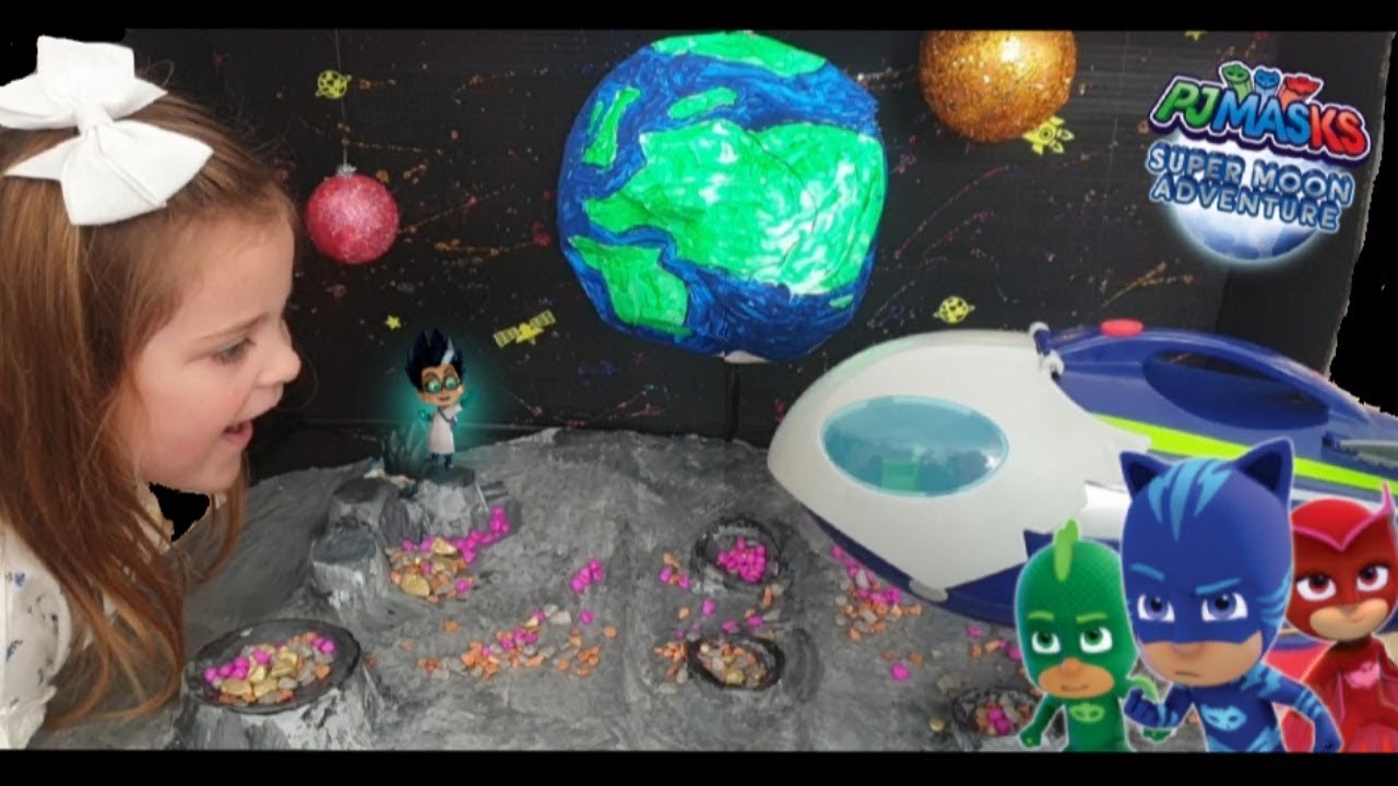 PJ Masks Super Moon Adventure !