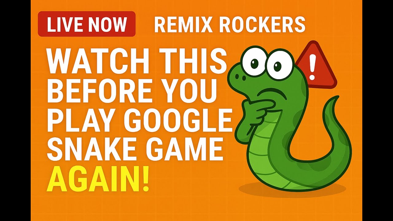 Watch This Before You Play Google Snake Game Again!