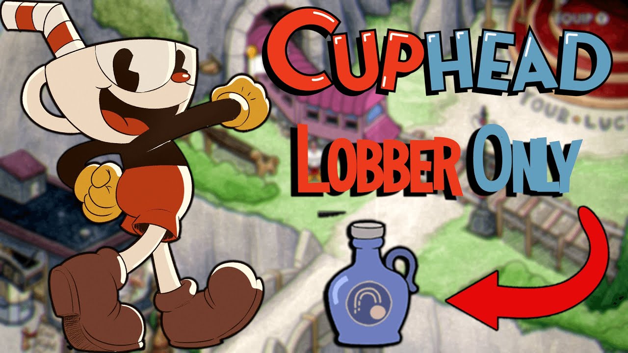 Cuphead: All Bosses | Lobber Only | Expert Mode (No Damage, No EX, No Super Art)