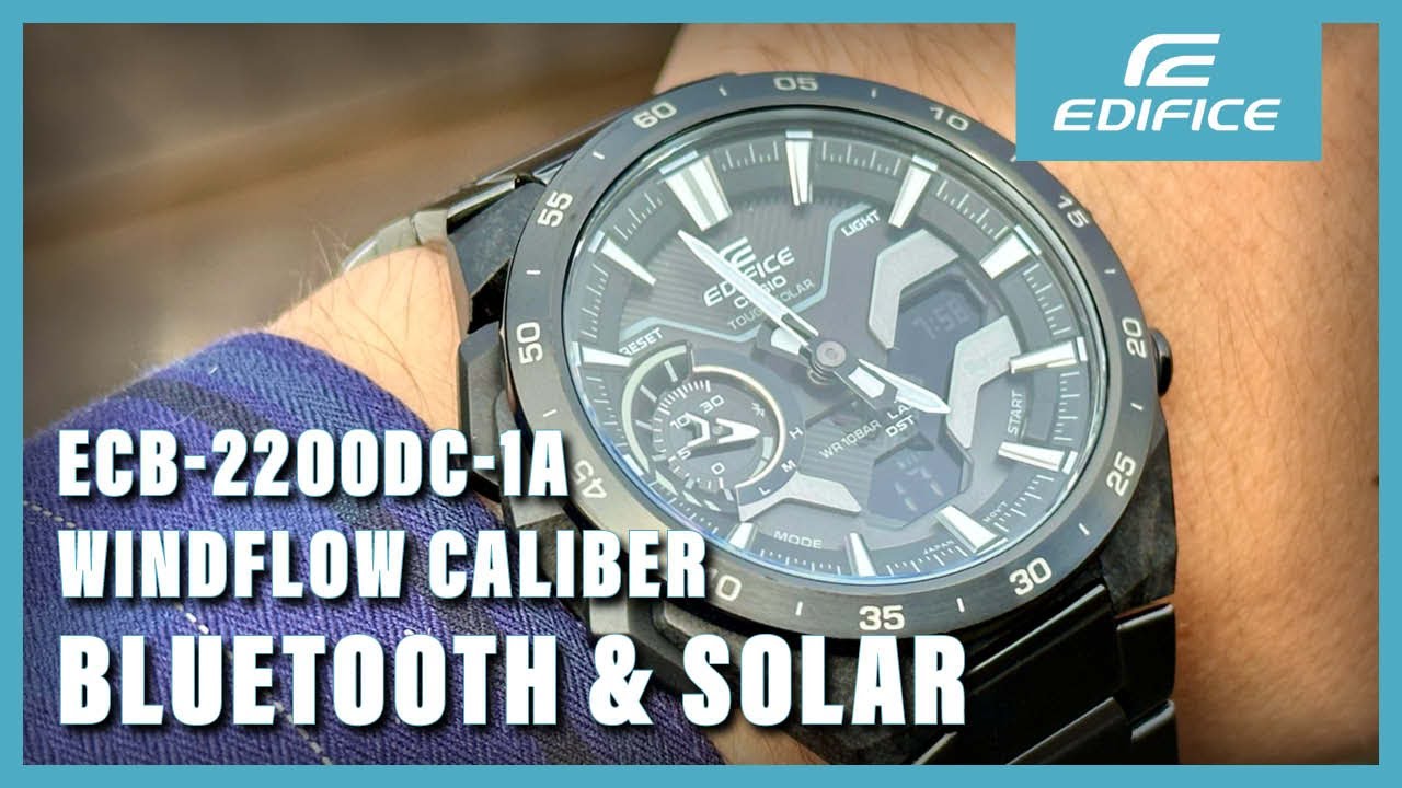 Unboxing The Casio Edifice Windflow ECB-2200DC-1A