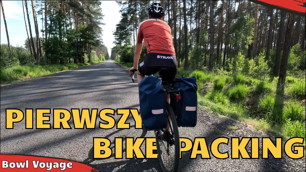 PIERWSZY BIKEPACKING z sakwami CROSSO!