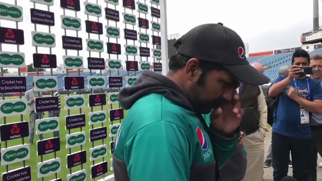 sarfraz ahmed media talk before 2nd lardstest