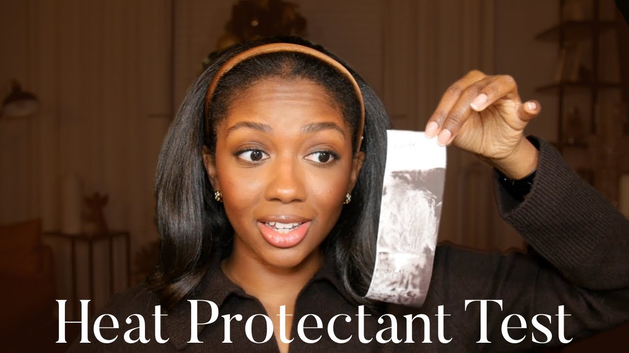 Testing Heat Protectants | Niara Alexis