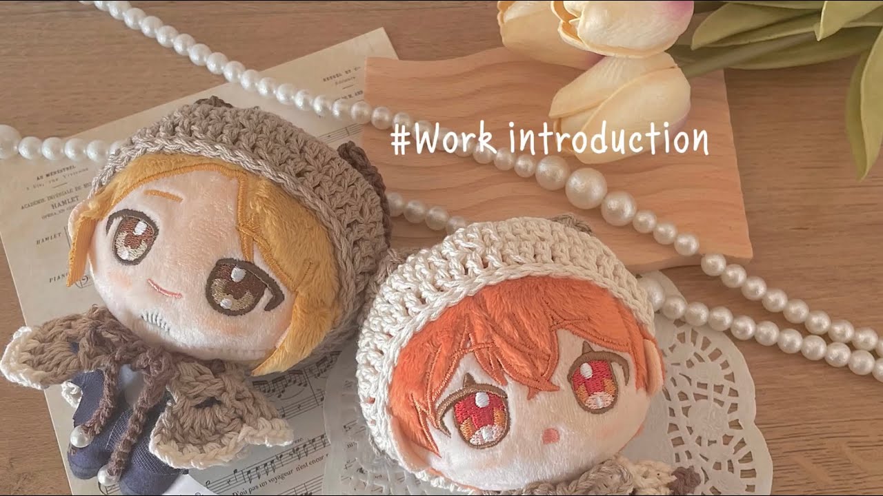【作品紹介】　新作のぬい服を紹介🤍