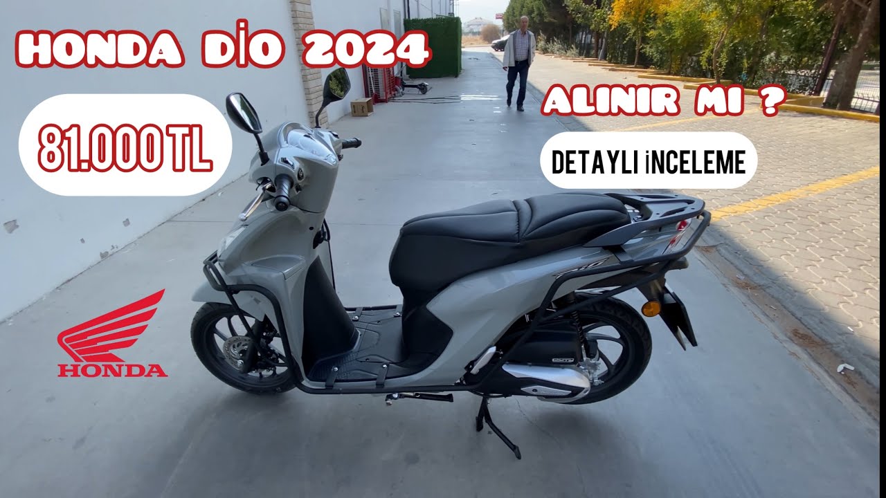 HONDA DİO 2024 | 81.000 TL DETAYLI İNCELEME | TEST SÜRÜŞÜ