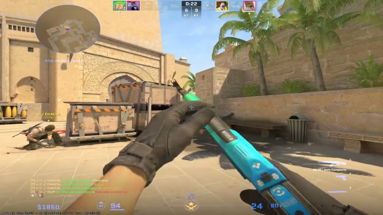 Cs2 - 2x2 com a vontade absurda de entregar