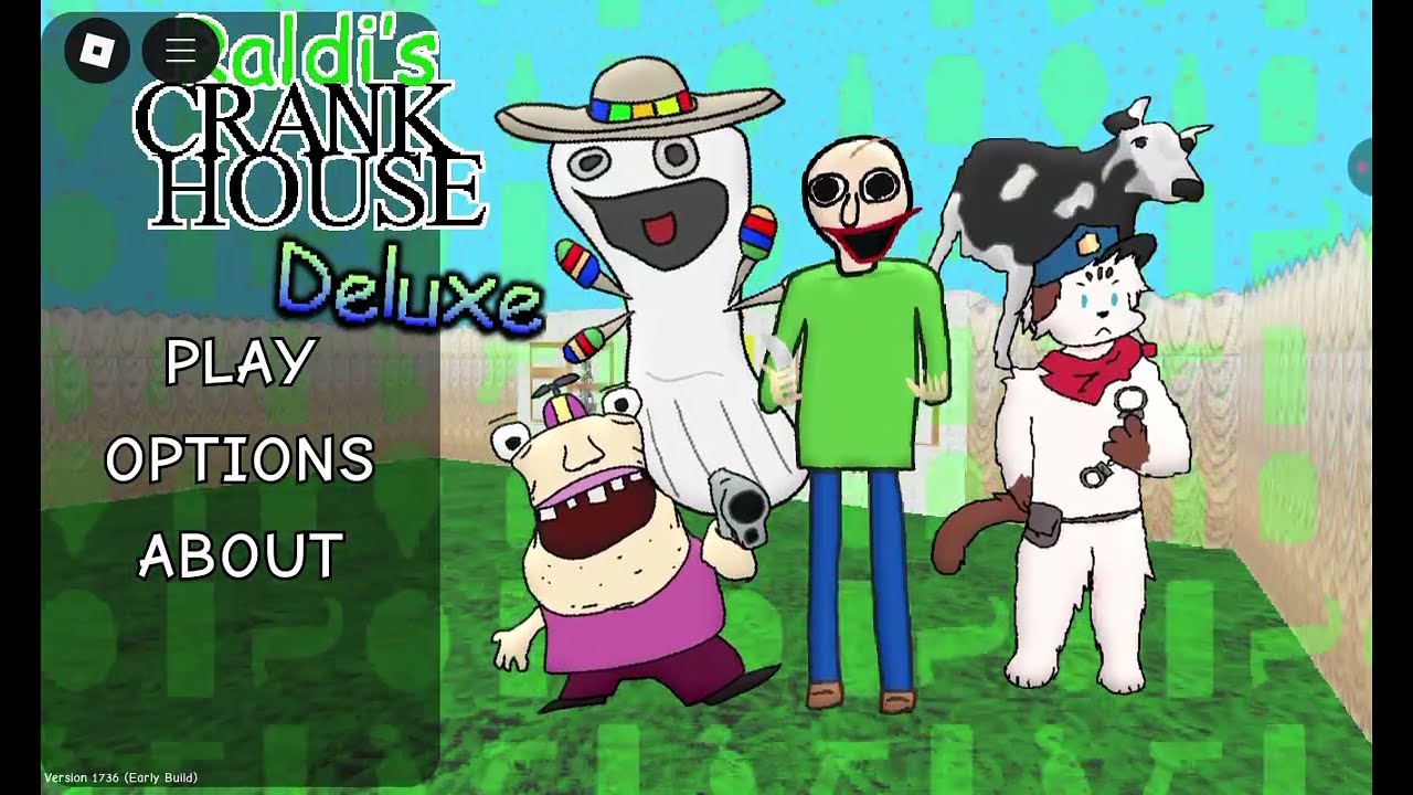Raldi's Crankhouse Deluxe - Neil mode & Bossfight (Raldi's Crackhouse Roblox Recretion) Fail ☹️
