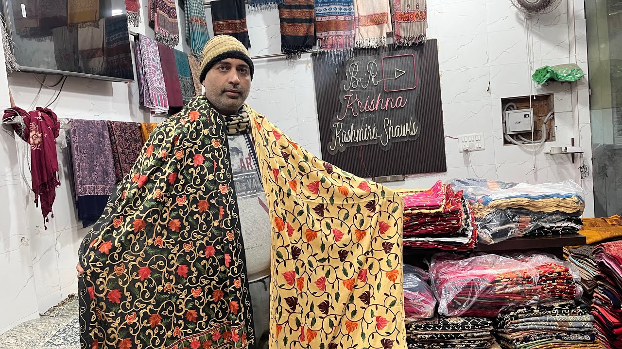 Embroidery kashmiri stoles at reasonable prices direct from ludhiana factory ☎️ 7696516674 all🌎ship