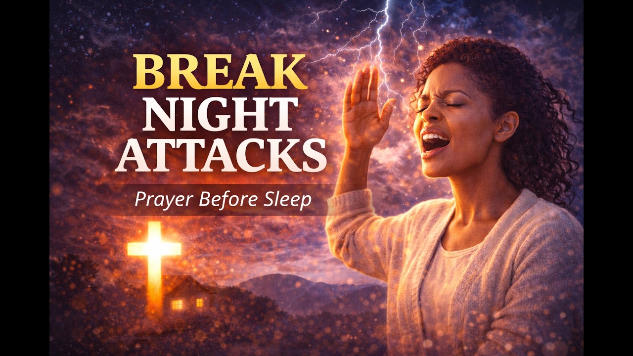 EVENING PRAYER BEFORE YOU SLEEP:BREAK EVIL DREAMS & NIGHT ATTACKS 08/03/2026