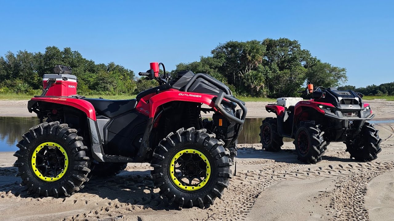 NEW Riding Spot! Okeechobee Prairie w/ The Can-am Outlander 700 Xmr!