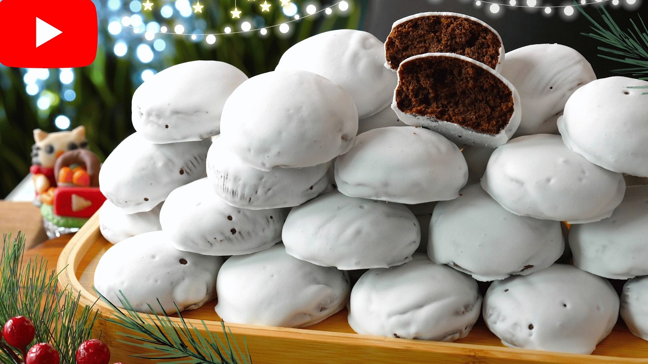 🔥GALLETAS NEVADAS🎁Receta SECRETA de las GALLETAS más IRRESISTIBLES|Pryaniki Dulce Hogar Recetas💕