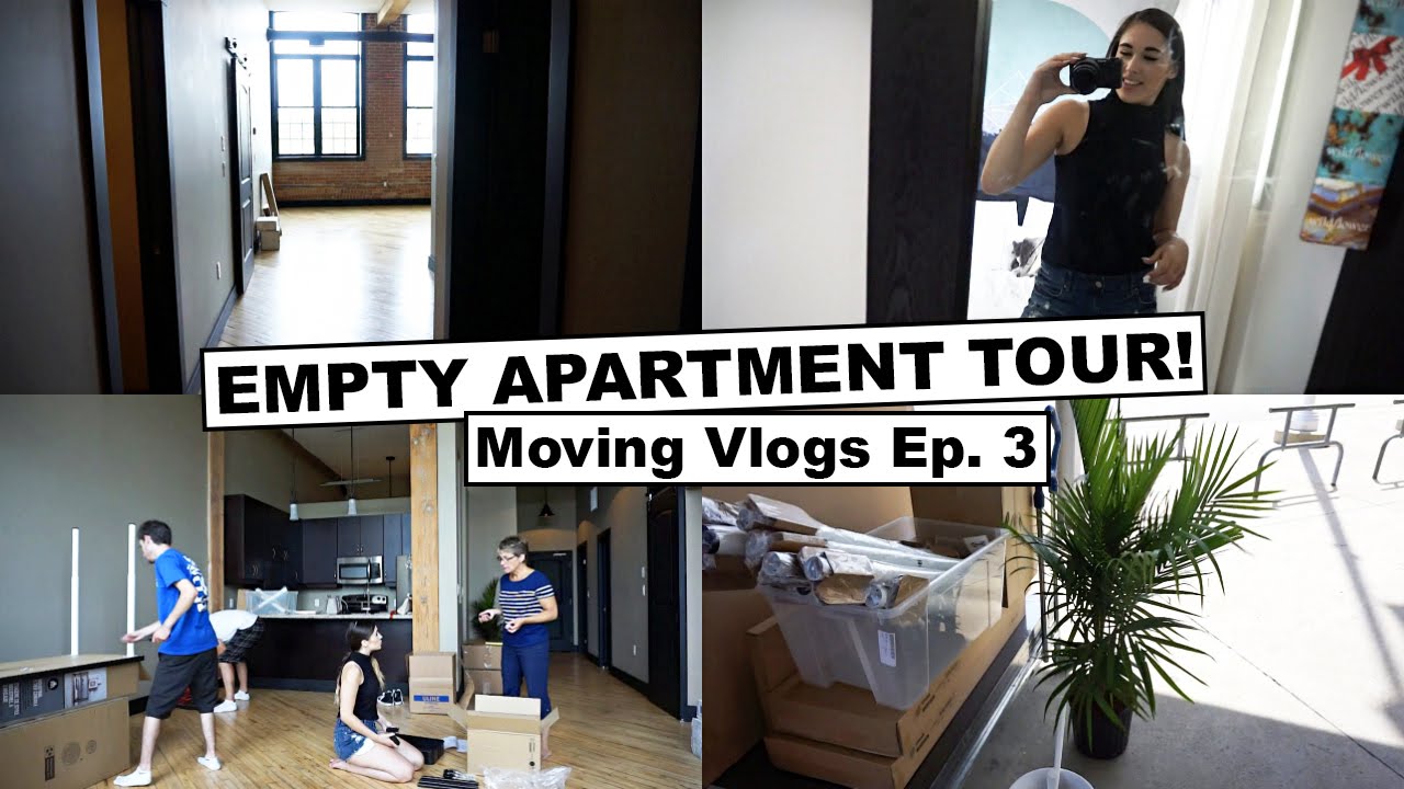 EMPTY APARTMENT TOUR & Another Ikea Trip! || Moving Vlogs Ep. 3