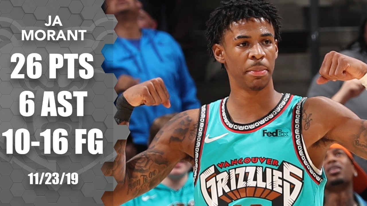 Ja Morant breaks in the Grizzlies' throwback uniforms with 26 vs. Lakers | 2019-20 NBA Highlights