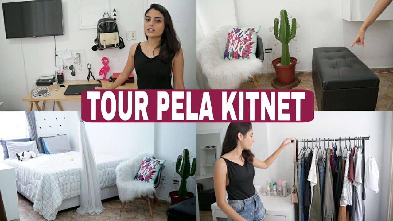 TOUR PELA KITNET - ATUALIZADO | ANDRESSA GOUVEIA