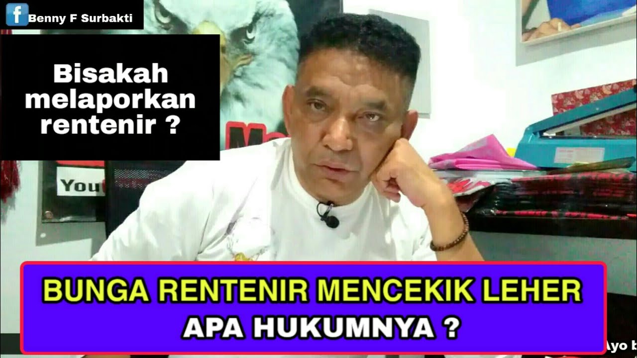 Bunga rentenir mencekik leher, bisakah dilaporkan ?