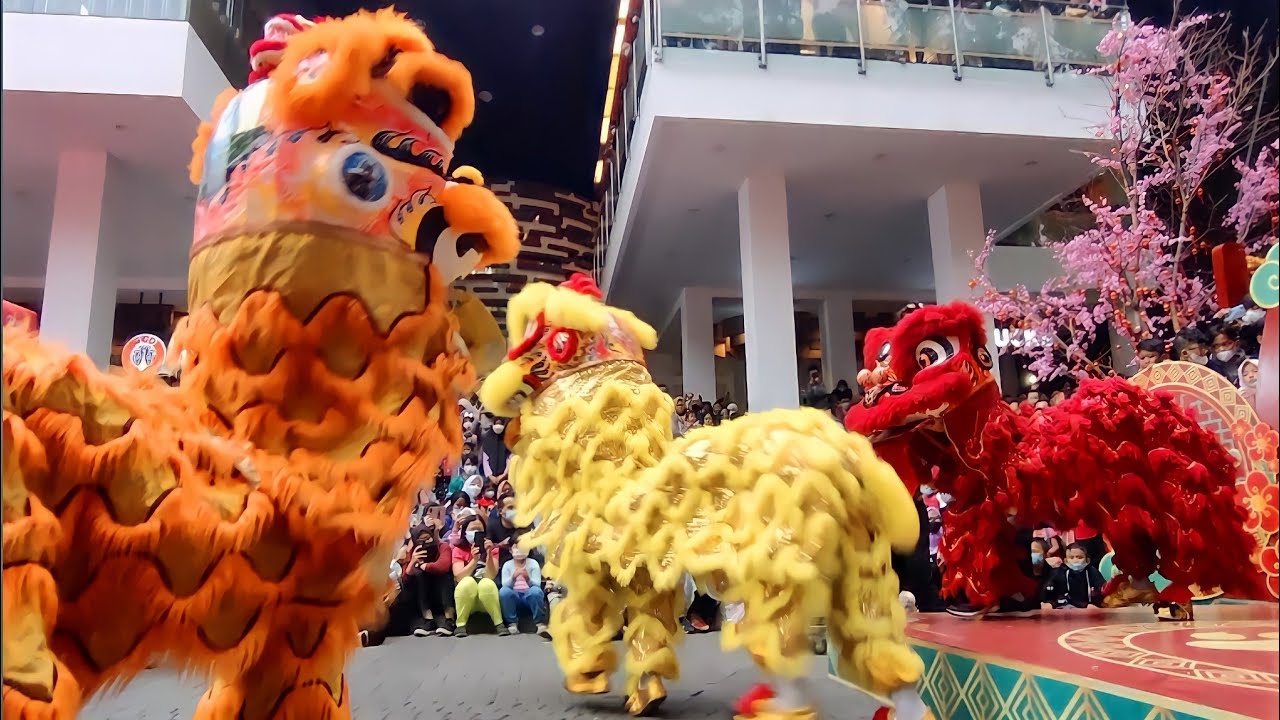 BARONGSAI SHOW DI CIHAMPELASWALK 2022