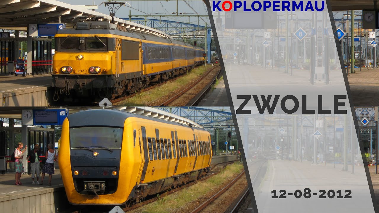 Back in Time: NS Treinen op station Zwolle - 23 augustus 2012