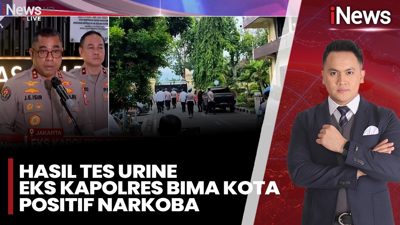Hasil Tes Urine Eks Kapolres Bima Kota Positif Narkoba | iNews Room (15/02)