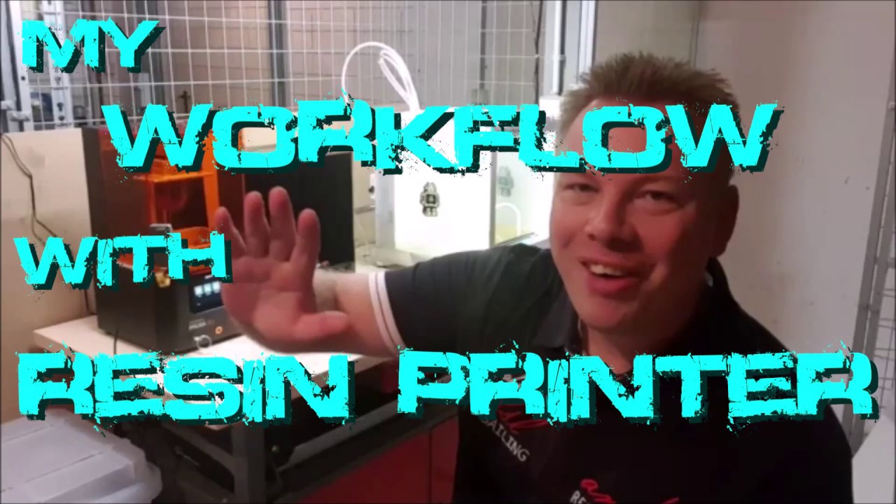 My Workflow with Resin Printing - Prusa SL1 and CW1
